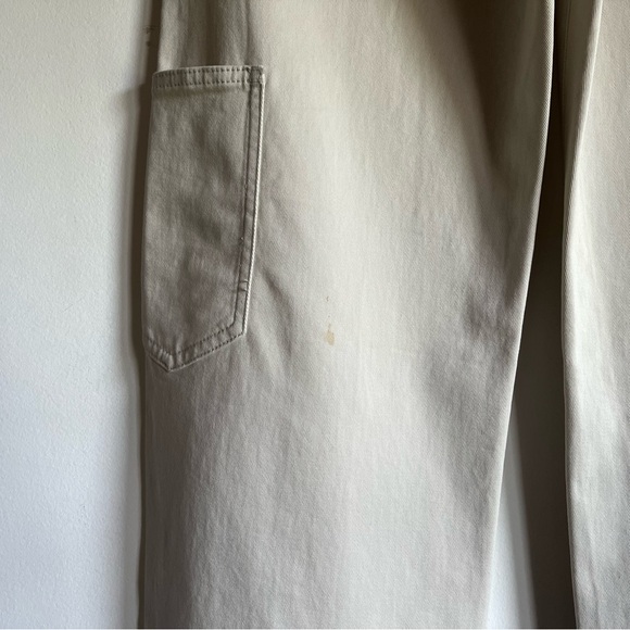 NWT Madewell Balloon Pant in Form Grey Khaki Cream Size 24 Barrel Leg $138 NW467 - Picture 8 of 15